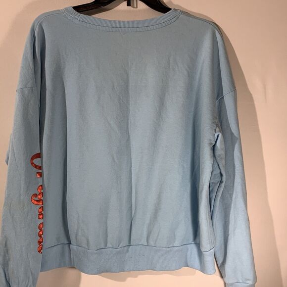 Disney Mickey Mouse Sweatshirt Size 3xl Juniors Cropped - Picture 3 of 5